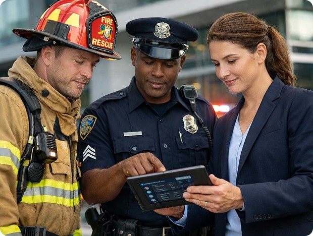 Civic Safety Illustration