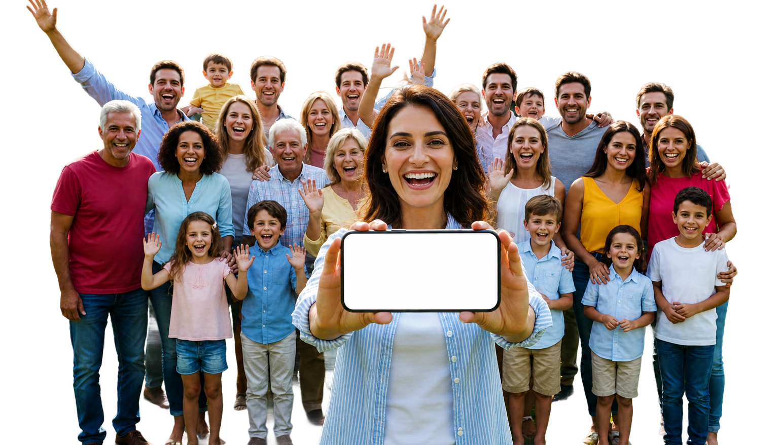 Extended family group — households plan