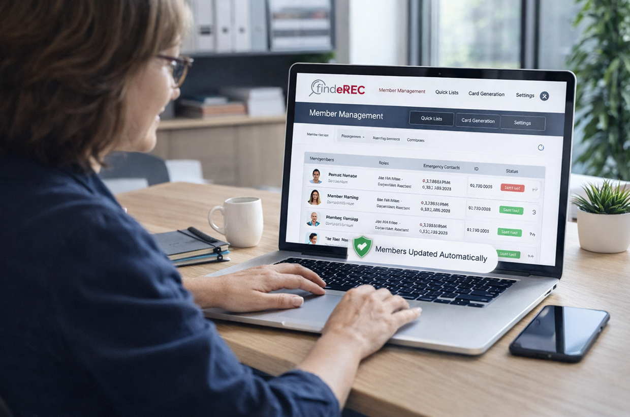 Group membership — organization emergency management dashboard