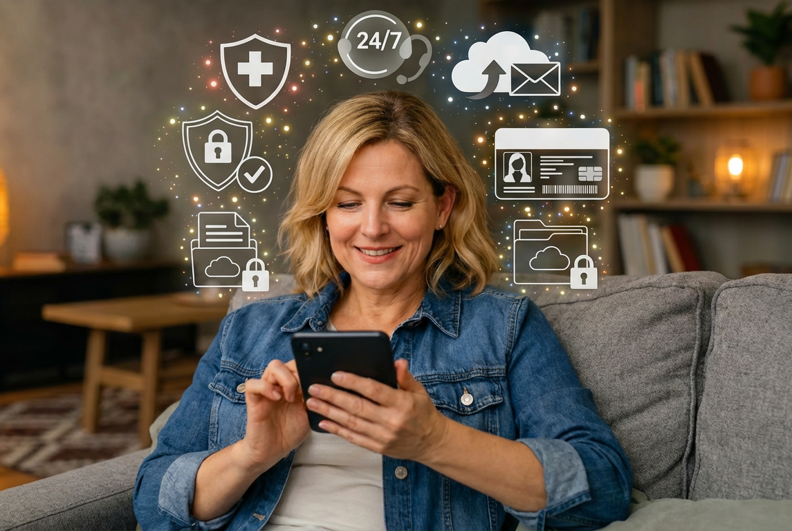 Individual membership — family emergency contacts